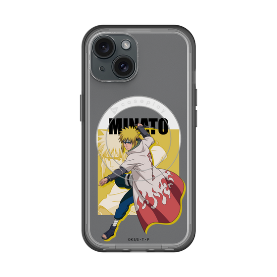 スリムプロテクションプレミアムケース with MagSafe［ NARUTO -ナルト- 疾風伝 - 波風ミナト ］