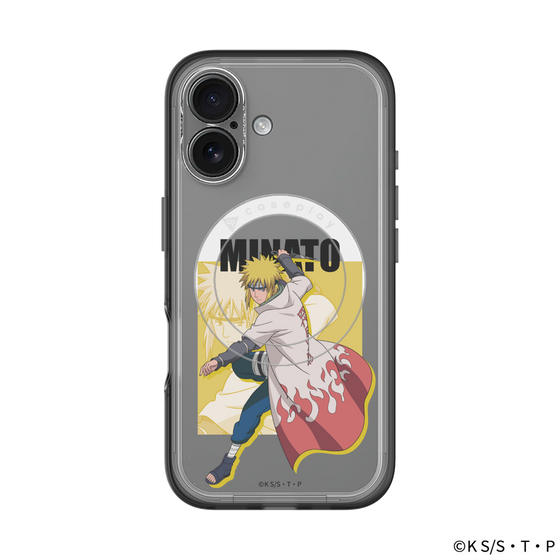 スリムプロテクションプレミアムケース with MagSafe［ NARUTO -ナルト- 疾風伝 - 波風ミナト ］