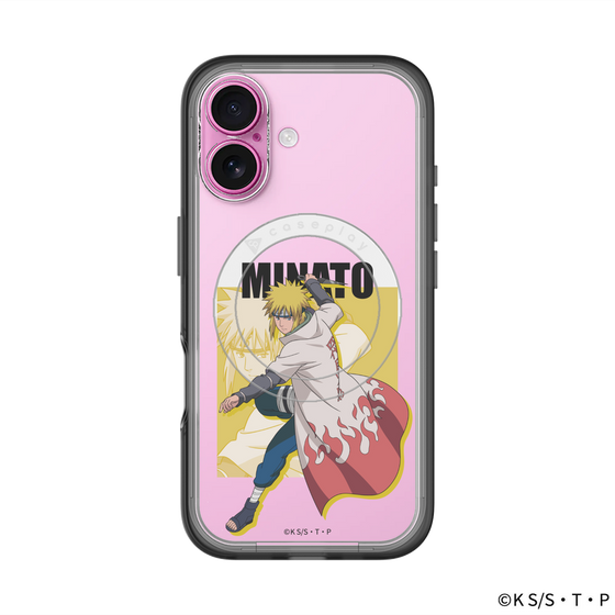 スリムプロテクションプレミアムケース with MagSafe［ NARUTO -ナルト- 疾風伝 - 波風ミナト ］