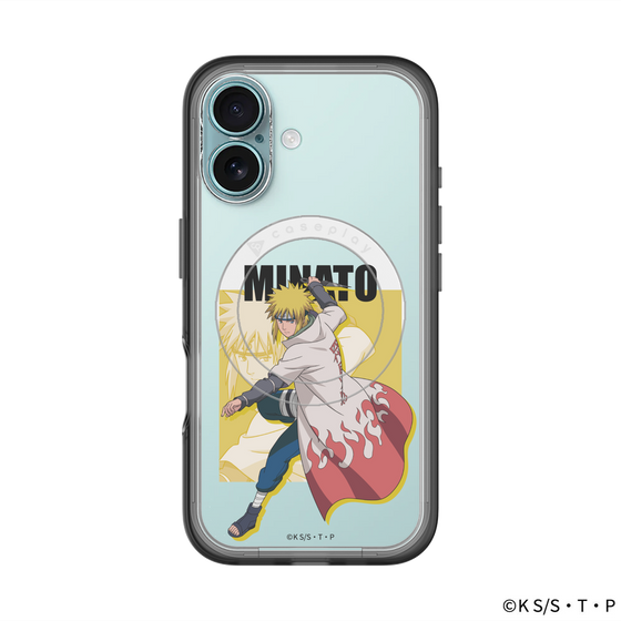 スリムプロテクションプレミアムケース with MagSafe［ NARUTO -ナルト- 疾風伝 - 波風ミナト ］