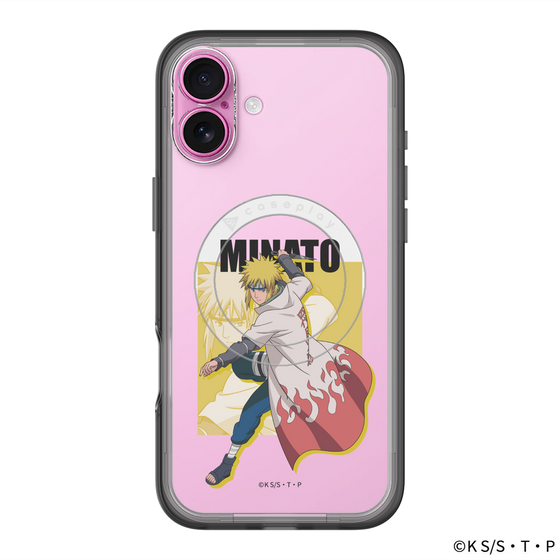 スリムプロテクションプレミアムケース with MagSafe［ NARUTO -ナルト- 疾風伝 - 波風ミナト ］