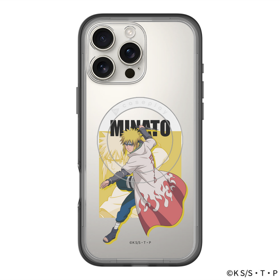 スリムプロテクションプレミアムケース with MagSafe［ NARUTO -ナルト- 疾風伝 - 波風ミナト ］