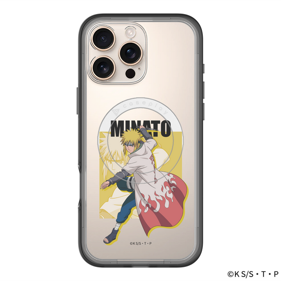 スリムプロテクションプレミアムケース with MagSafe［ NARUTO -ナルト- 疾風伝 - 波風ミナト ］