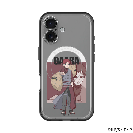 スリムプロテクションプレミアムケース with MagSafe［ NARUTO -ナルト- 疾風伝 - 我愛羅 ］