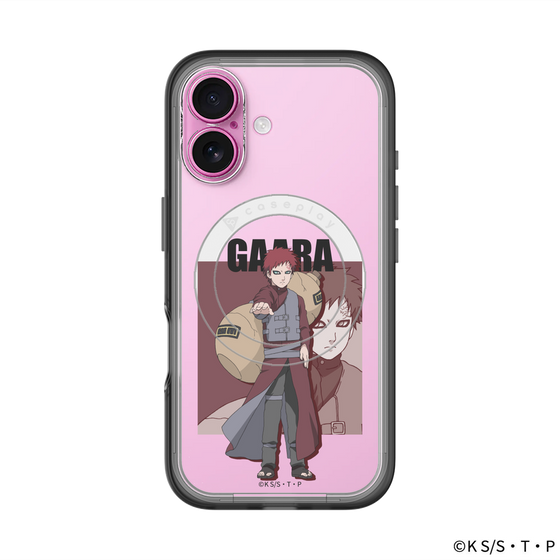 スリムプロテクションプレミアムケース with MagSafe［ NARUTO -ナルト- 疾風伝 - 我愛羅 ］