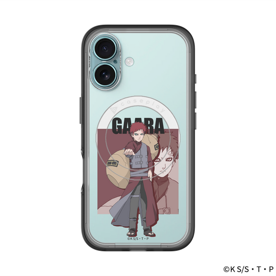 スリムプロテクションプレミアムケース with MagSafe［ NARUTO -ナルト- 疾風伝 - 我愛羅 ］