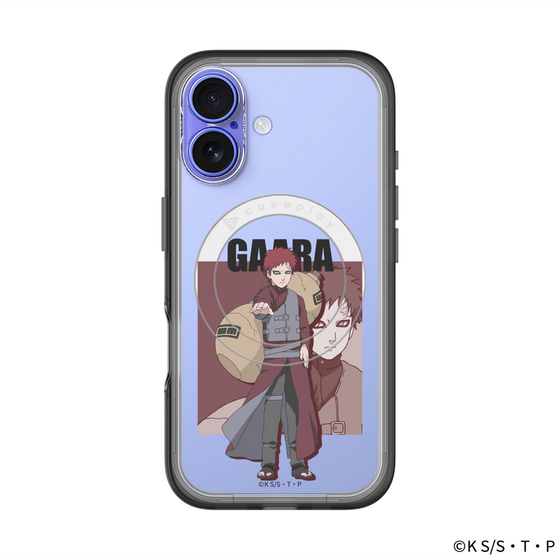 スリムプロテクションプレミアムケース with MagSafe［ NARUTO -ナルト- 疾風伝 - 我愛羅 ］