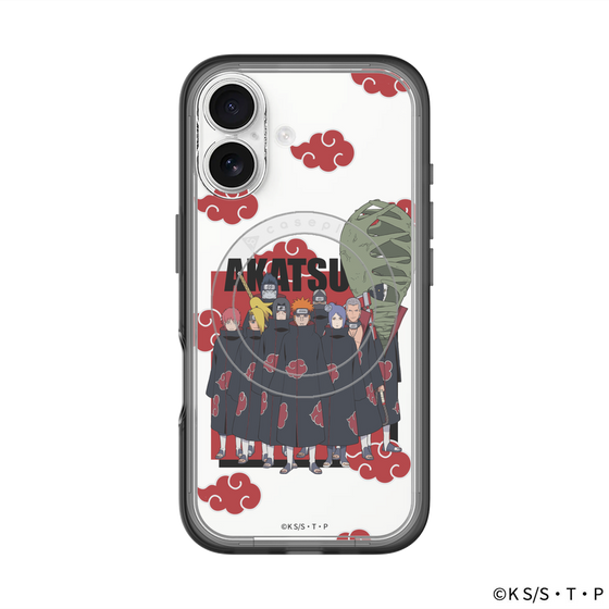 スリムプロテクションプレミアムケース with MagSafe［ NARUTO-ナルト- 疾風伝 - 暁 ］