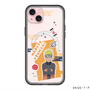 スリムプロテクションプレミアムケース with MagSafe［ NARUTO -ナルト- 疾風伝 - ステッカー - うずまきナルト ］