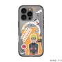 スリムプロテクションプレミアムケース with MagSafe［ NARUTO -ナルト- 疾風伝 - ステッカー - うずまきナルト ］