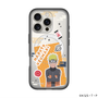 スリムプロテクションプレミアムケース with MagSafe［ NARUTO -ナルト- 疾風伝 - ステッカー - うずまきナルト ］
