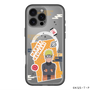 スリムプロテクションプレミアムケース with MagSafe［ NARUTO -ナルト- 疾風伝 - ステッカー - うずまきナルト ］