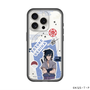 スリムプロテクションプレミアムケース with MagSafe［ NARUTO-ナルト- 疾風伝 - ステッカー - うちはサスケ ］