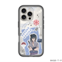スリムプロテクションプレミアムケース with MagSafe［ NARUTO -ナルト- 疾風伝 - ステッカー - うちはサスケ ］