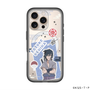 スリムプロテクションプレミアムケース with MagSafe［ NARUTO -ナルト- 疾風伝 - ステッカー - うちはサスケ ］