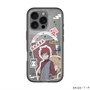 スリムプロテクションプレミアムケース with MagSafe［ NARUTO -ナルト- 疾風伝 - ステッカー - 我愛羅 ］