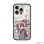 スリムプロテクションプレミアムケース with MagSafe［ NARUTO -ナルト- 疾風伝 - ステッカー - 我愛羅 ］
