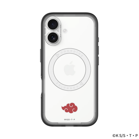 スリムプロテクションプレミアムケース with MagSafe［ NARUTO-ナルト- 疾風伝 - 暁 - マーク ］