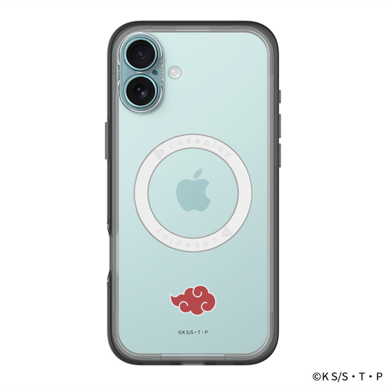 スリムプロテクションプレミアムケース with MagSafe［ NARUTO -ナルト- 疾風伝 - 暁 - マーク ］