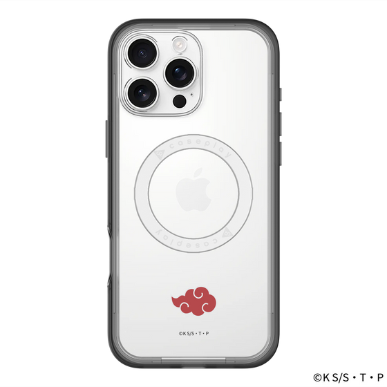 スリムプロテクションプレミアムケース with MagSafe［ NARUTO-ナルト- 疾風伝 - 暁 - マーク ］