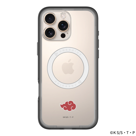 スリムプロテクションプレミアムケース with MagSafe［ NARUTO -ナルト- 疾風伝 - 暁 - マーク ］