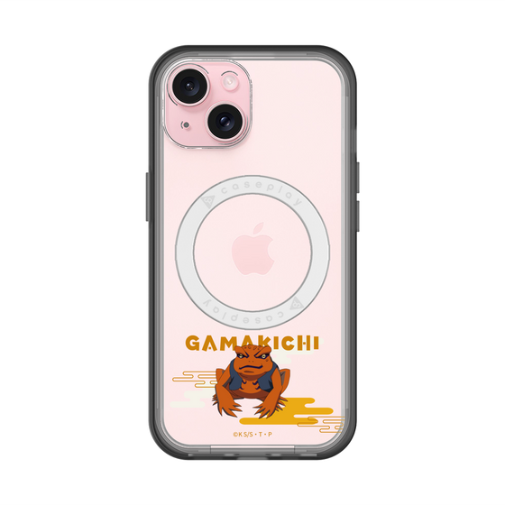 スリムプロテクションプレミアムケース with MagSafe［ NARUTO -ナルト- 疾風伝 - ガマ吉 ］