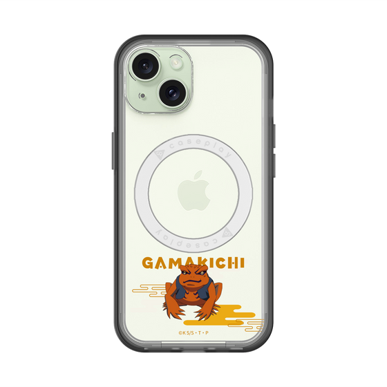 スリムプロテクションプレミアムケース with MagSafe［ NARUTO -ナルト- 疾風伝 - ガマ吉 ］