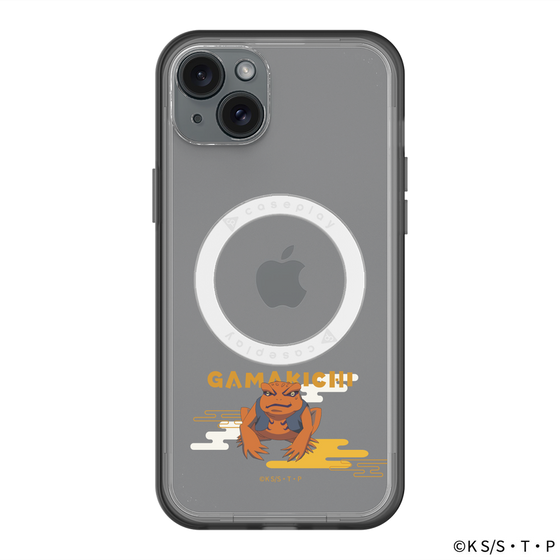 スリムプロテクションプレミアムケース with MagSafe［ NARUTO -ナルト- 疾風伝 - ガマ吉 ］