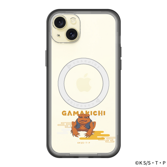 スリムプロテクションプレミアムケース with MagSafe［ NARUTO -ナルト- 疾風伝 - ガマ吉 ］