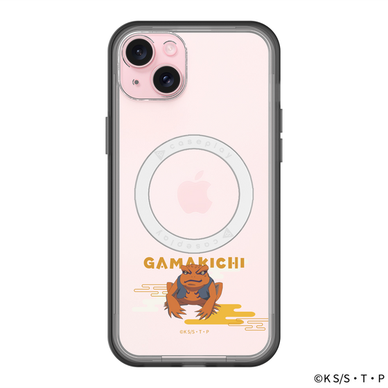 スリムプロテクションプレミアムケース with MagSafe［ NARUTO -ナルト- 疾風伝 - ガマ吉 ］