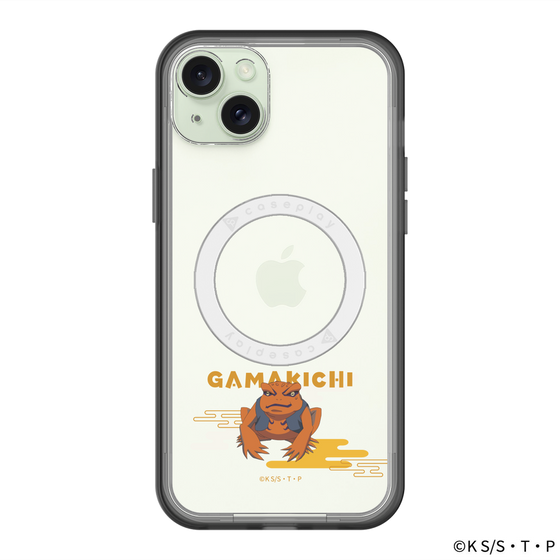 スリムプロテクションプレミアムケース with MagSafe［ NARUTO -ナルト- 疾風伝 - ガマ吉 ］