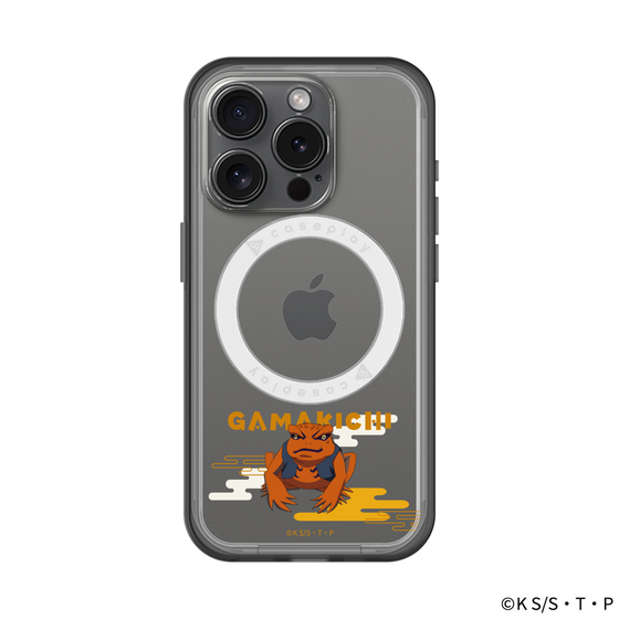 スリムプロテクションプレミアムケース with MagSafe［ NARUTO -ナルト- 疾風伝 - ガマ吉 ］