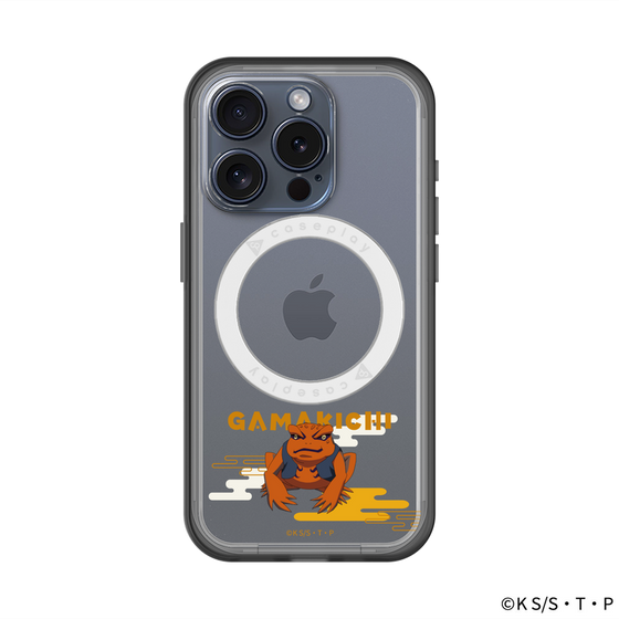 スリムプロテクションプレミアムケース with MagSafe［ NARUTO -ナルト- 疾風伝 - ガマ吉 ］