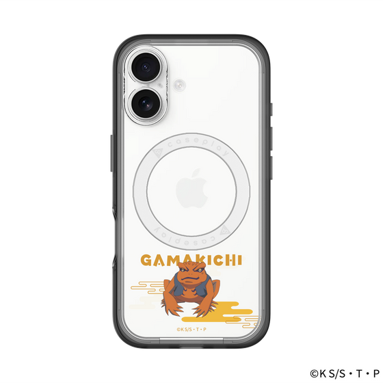 スリムプロテクションプレミアムケース with MagSafe［ NARUTO-ナルト- 疾風伝 - ガマ吉 ］