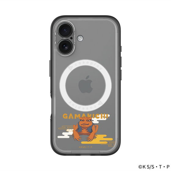 スリムプロテクションプレミアムケース with MagSafe［ NARUTO -ナルト- 疾風伝 - ガマ吉 ］
