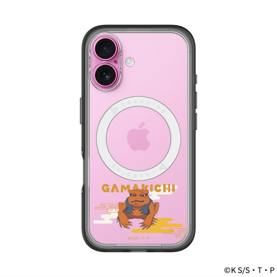 スリムプロテクションプレミアムケース with MagSafe［ NARUTO -ナルト- 疾風伝 - ガマ吉 ］