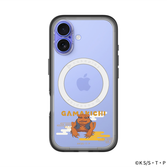 スリムプロテクションプレミアムケース with MagSafe［ NARUTO -ナルト- 疾風伝 - ガマ吉 ］