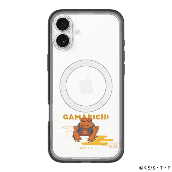 スリムプロテクションプレミアムケース with MagSafe［ NARUTO-ナルト- 疾風伝 - ガマ吉 ］