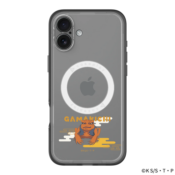 スリムプロテクションプレミアムケース with MagSafe［ NARUTO -ナルト- 疾風伝 - ガマ吉 ］