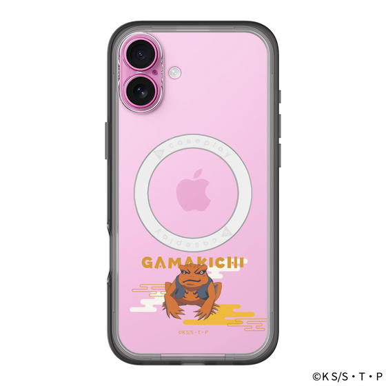 スリムプロテクションプレミアムケース with MagSafe［ NARUTO -ナルト- 疾風伝 - ガマ吉 ］