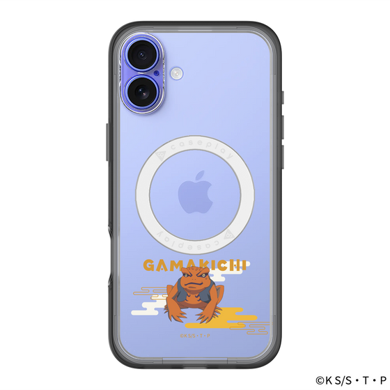 スリムプロテクションプレミアムケース with MagSafe［ NARUTO -ナルト- 疾風伝 - ガマ吉 ］