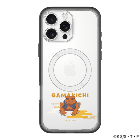 スリムプロテクションプレミアムケース with MagSafe［ NARUTO-ナルト- 疾風伝 - ガマ吉 ］