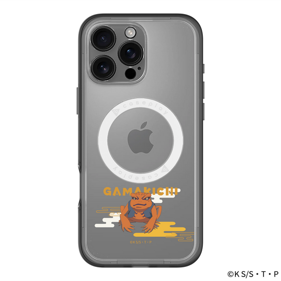 スリムプロテクションプレミアムケース with MagSafe［ NARUTO -ナルト- 疾風伝 - ガマ吉 ］
