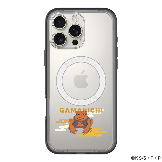 スリムプロテクションプレミアムケース with MagSafe［ NARUTO -ナルト- 疾風伝 - ガマ吉 ］