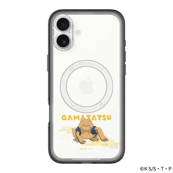 スリムプロテクションプレミアムケース with MagSafe［ NARUTO-ナルト- 疾風伝 - ガマ竜 ］