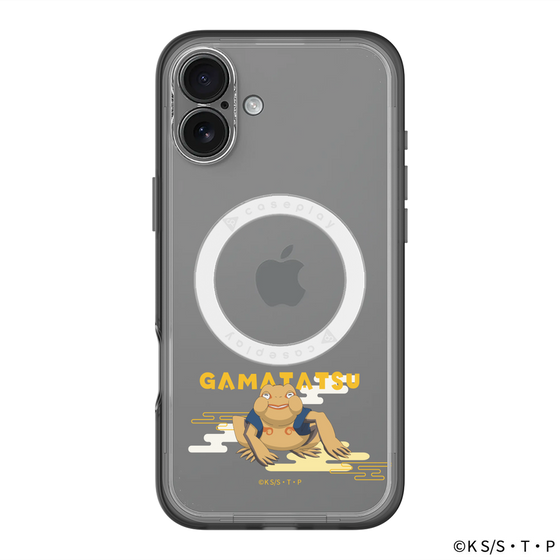 スリムプロテクションプレミアムケース with MagSafe［ NARUTO -ナルト- 疾風伝 - ガマ竜 ］