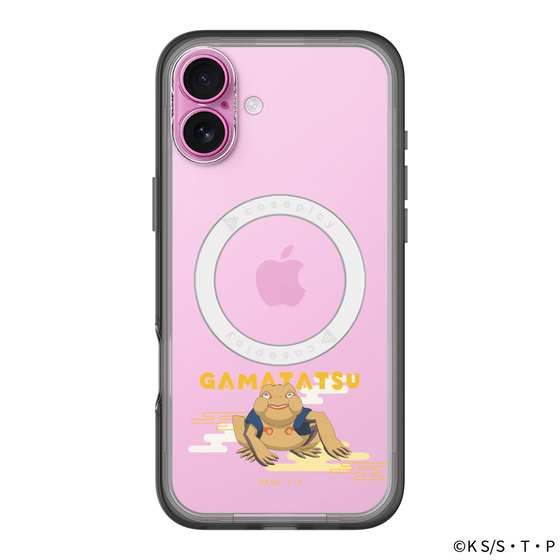 スリムプロテクションプレミアムケース with MagSafe［ NARUTO -ナルト- 疾風伝 - ガマ竜 ］