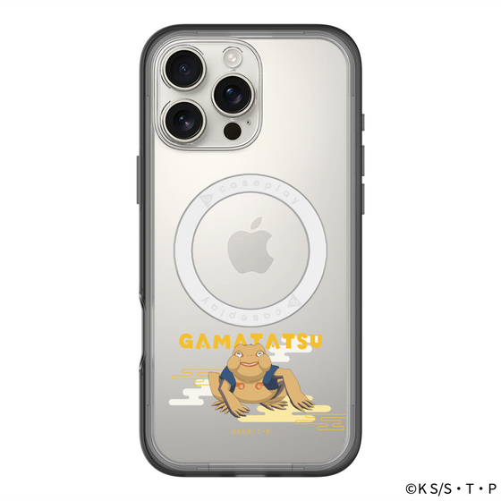 スリムプロテクションプレミアムケース with MagSafe［ NARUTO -ナルト- 疾風伝 - ガマ竜 ］