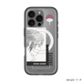 スリムプロテクションプレミアムケース with MagSafe［ NARUTO -ナルト- 疾風伝 - うちはサスケ - 線画 ］