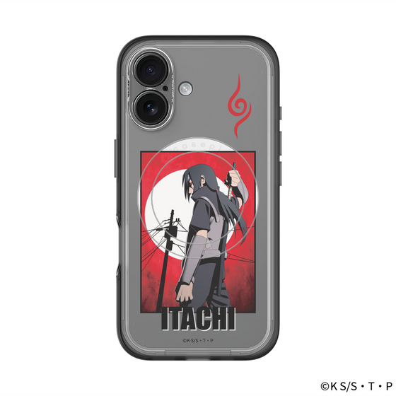 スリムプロテクションプレミアムケース with MagSafe［ NARUTO -ナルト- 疾風伝 - うちはイタチ - 暗部 ］